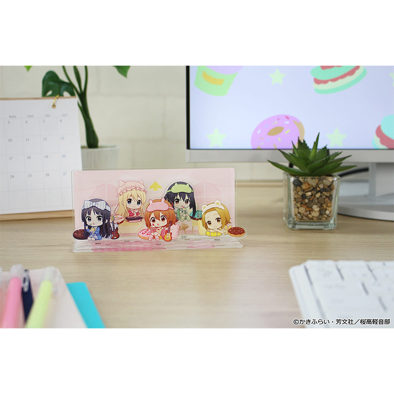 けいおん! ぷちちょこアクリルジオラマ パジャマver. Image 3 | AniSmile