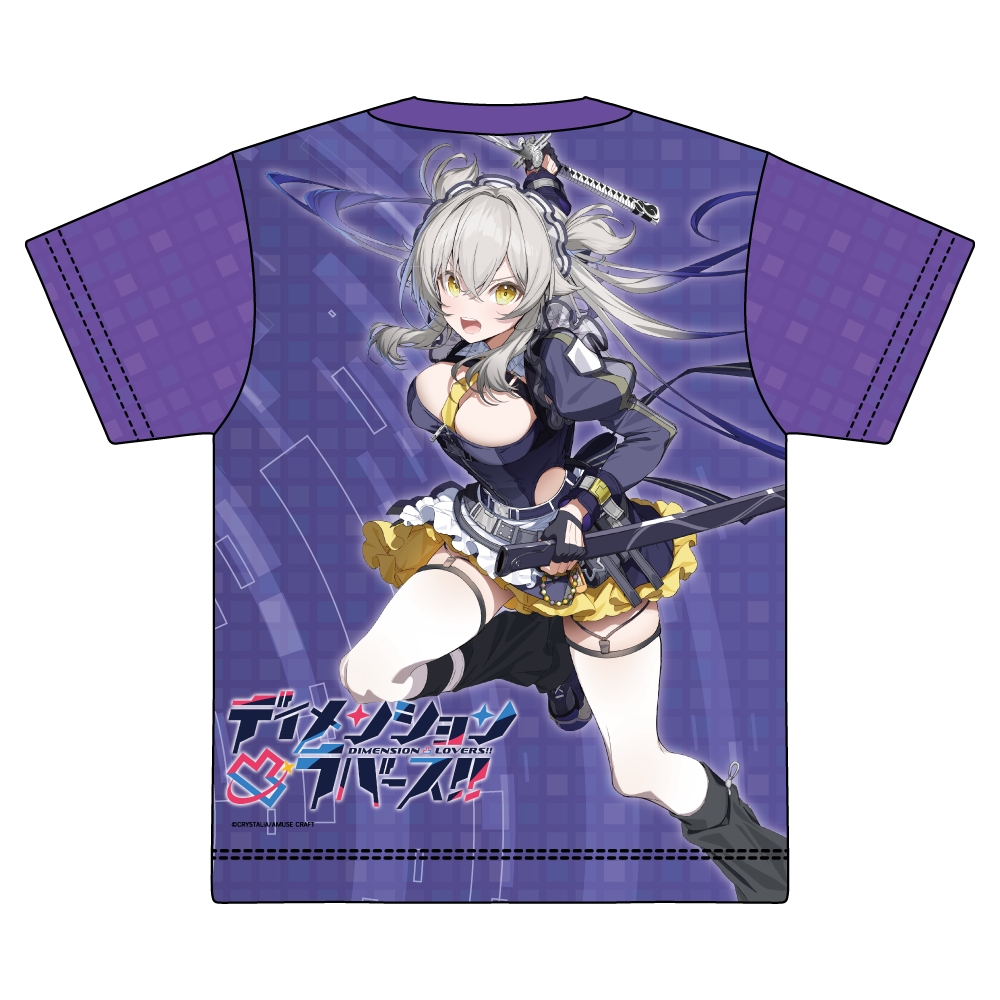 ディメンション凸ラバース!! フルグラフィックTシャツ 崩月水仙 Image 2 | AniSmile
