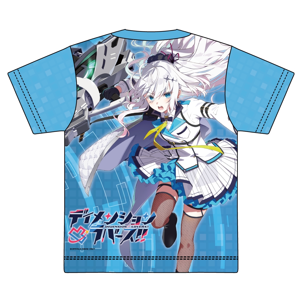 ディメンション凸ラバース!! フルグラフィックTシャツ 夜乃桜 Image 2 | AniSmile