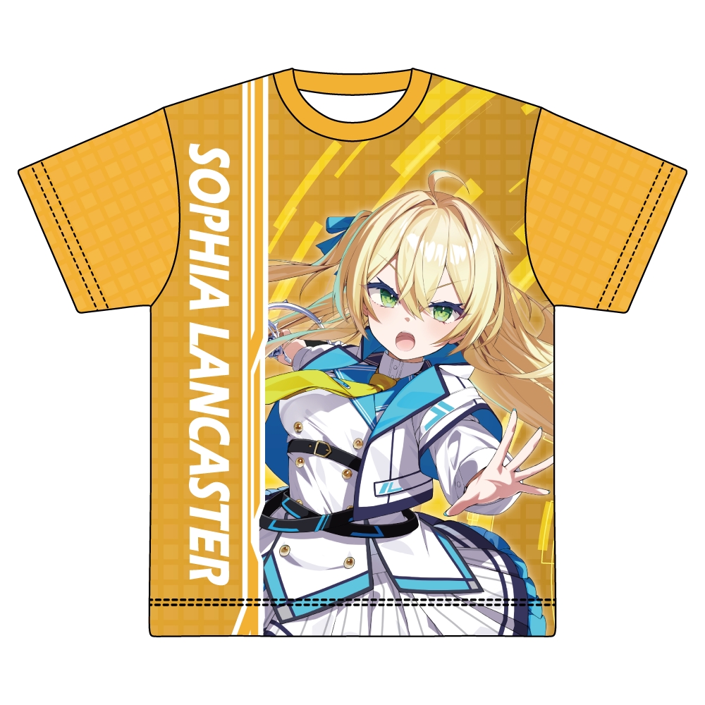 ディメンション凸ラバース!! フルグラフィックTシャツ ソフィア・ランカスター - AniSmile