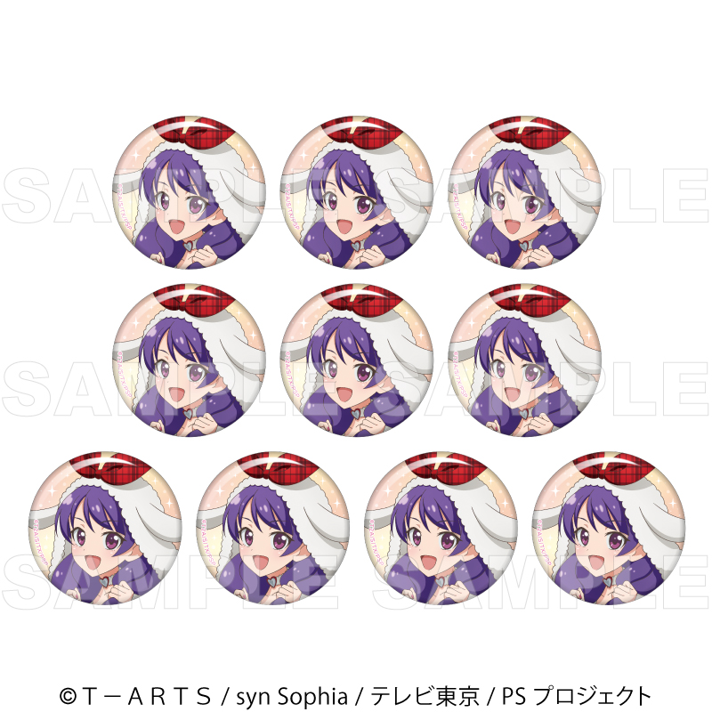 『プリティーシリーズ15周年』【マスコット風コーデ】 缶バッジ10個セット【上葉 みあ 】 Image 2 | AniSmile