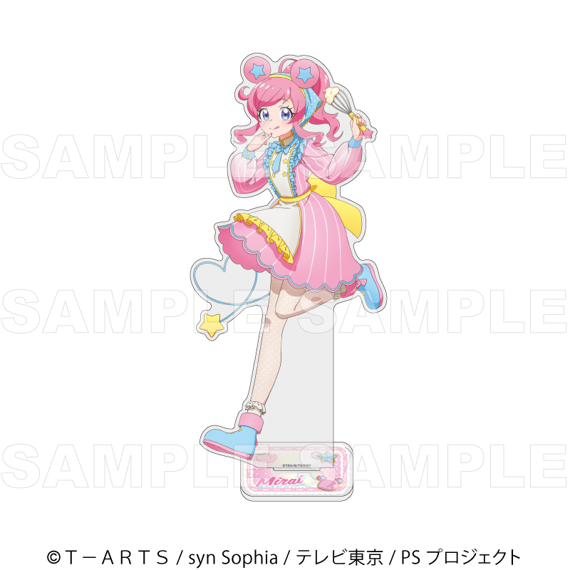 『プリティーシリーズ15周年』【マスコット風コーデ】 特大アクリルスタンド【桃山 みらい】 - AniSmile