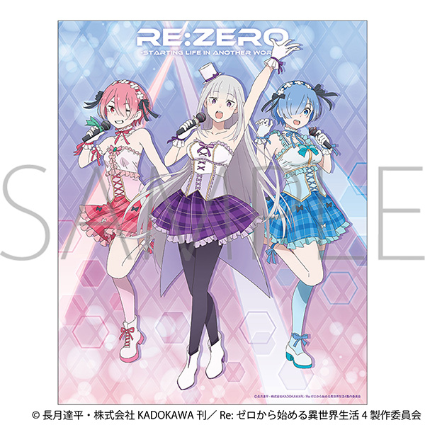 Re:ゼロから始める異世界生活 キャンバスボード/～アイドル～ - AniSmile