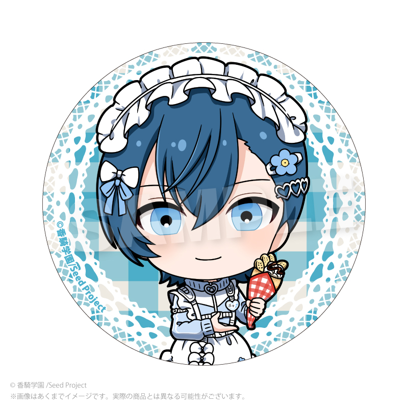 BOYS be MAID!×マリオンクレープ トレーディングミニキャラ缶バッジ pcs Image 2 | AniSmile