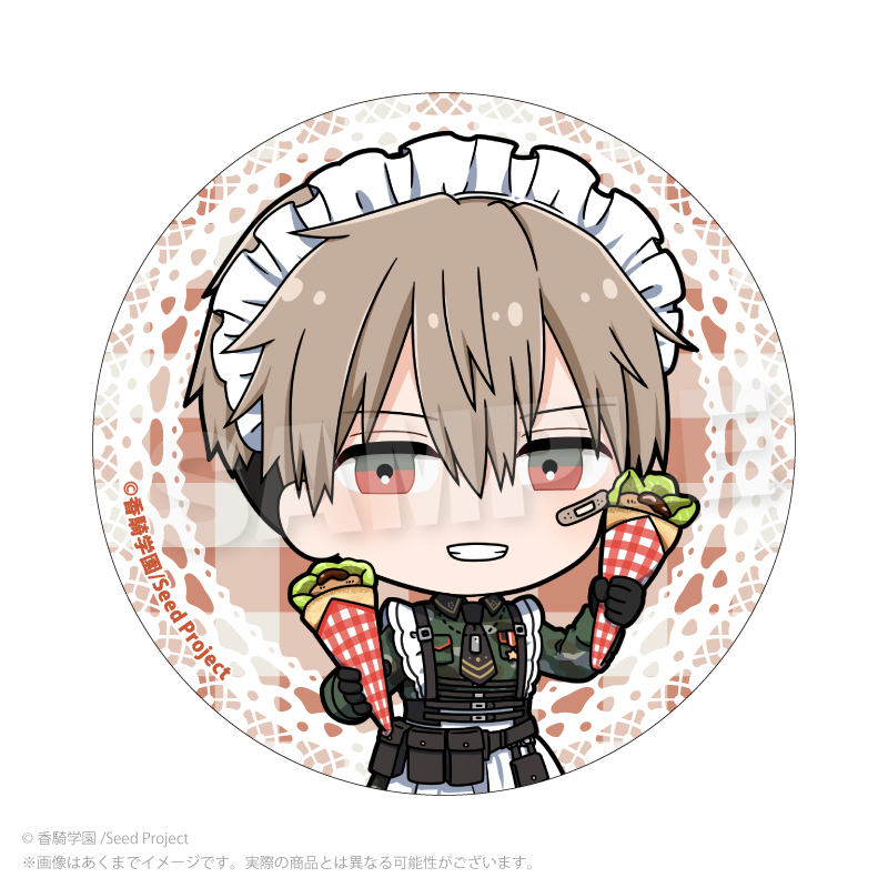 BOYS be MAID!×マリオンクレープ トレーディングミニキャラ缶バッジ pcs Image 3 | AniSmile