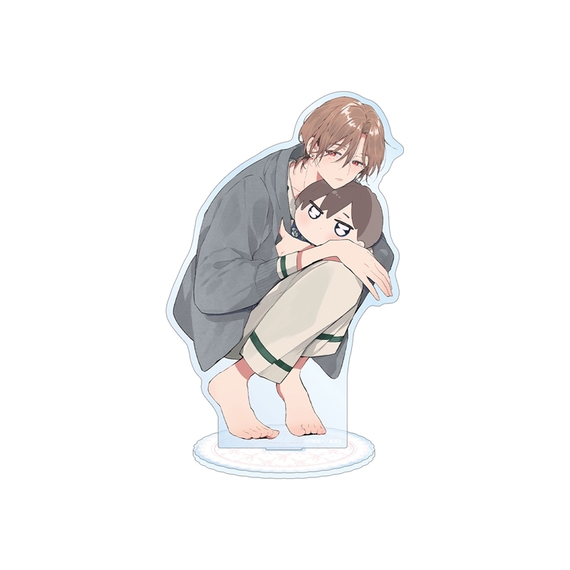 ハレルヤベイビー 仔縞楽々先生 描き下ろし 呉 都 お泊まりデートver. BIGアクリルスタンド - AniSmile