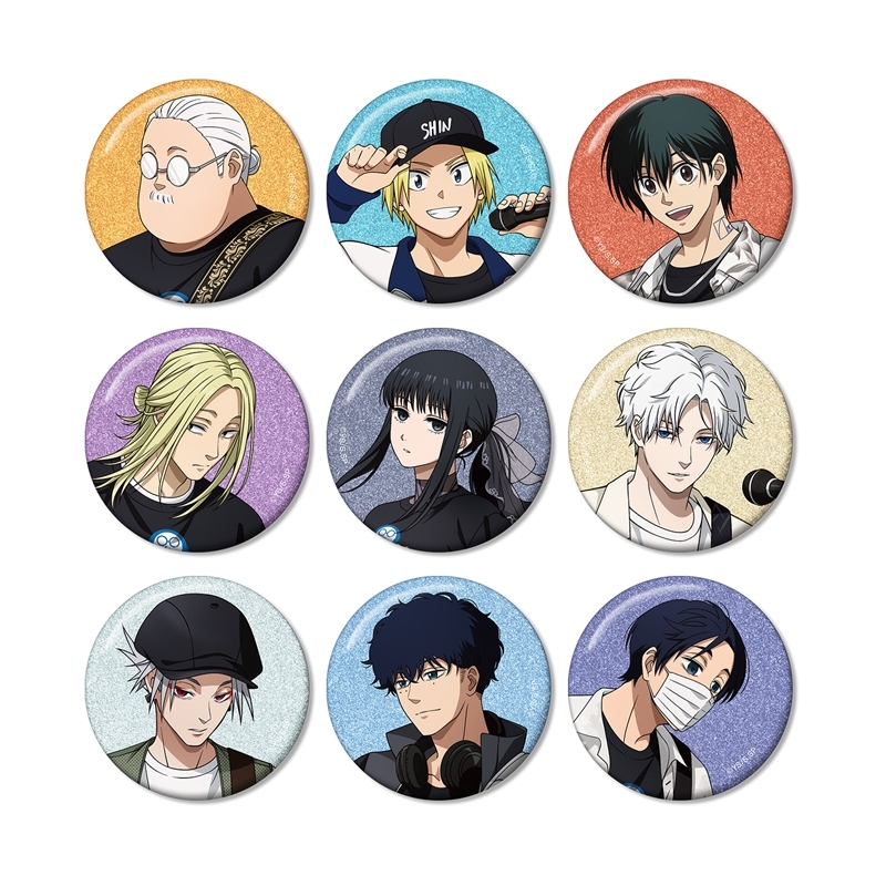 TVアニメ『SAKAMOTO DAYS』 描き下ろし ロックバンドver. トレーディンググリッター缶バッジ(単位/単品) - AniSmile