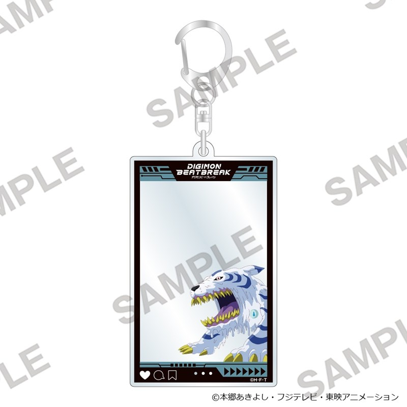 DIGIMON BEATBREAK フレームアクリルキーホルダー スプラッシュモン - AniSmile