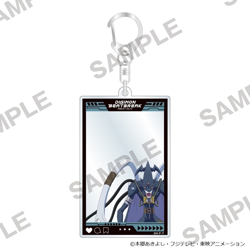 DIGIMON BEATBREAK フレームアクリルキーホルダー マリンデビモン - AniSmile