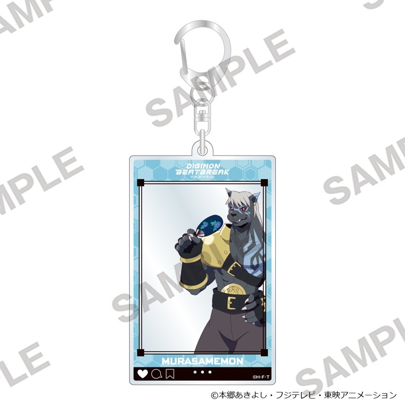 DIGIMON BEATBREAK フレームアクリルキーホルダー お祭りVer. ムラサメモン - AniSmile