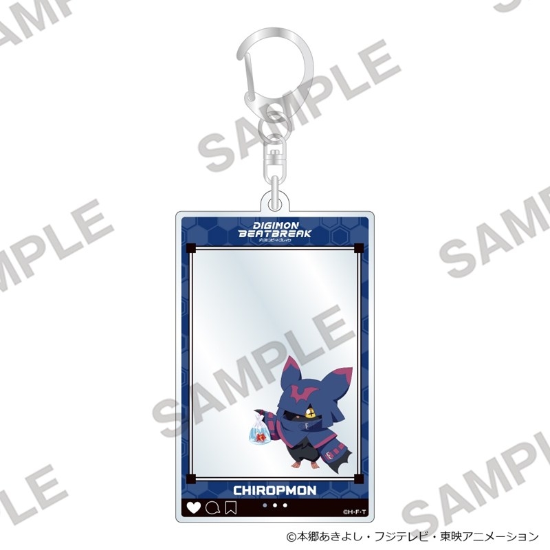 DIGIMON BEATBREAK フレームアクリルキーホルダー お祭りVer. キロプモン - AniSmile