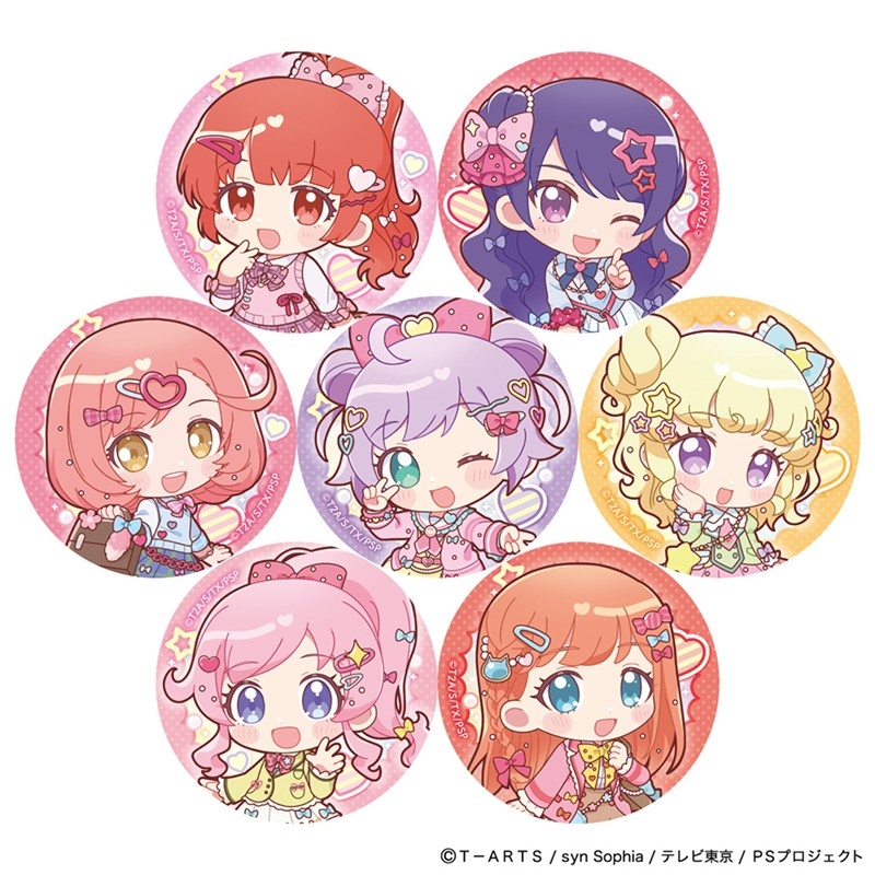[プリティーシリーズ]トレーディング缶バッジ(制服アレンジ) - AniSmile