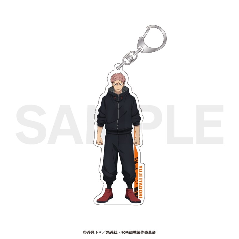 呪術廻戦 等身アクリルキーホルダー(死滅回游)01.虎杖 悠仁 Image 2 | AniSmile