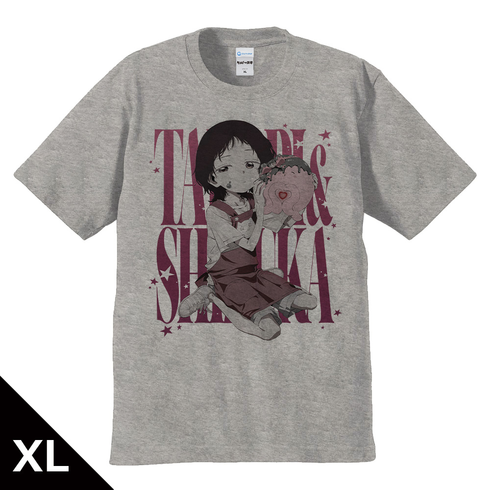 タコピーの原罪 Tシャツ しずか&タコピー バレンタインver. XLサイズ - AniSmile