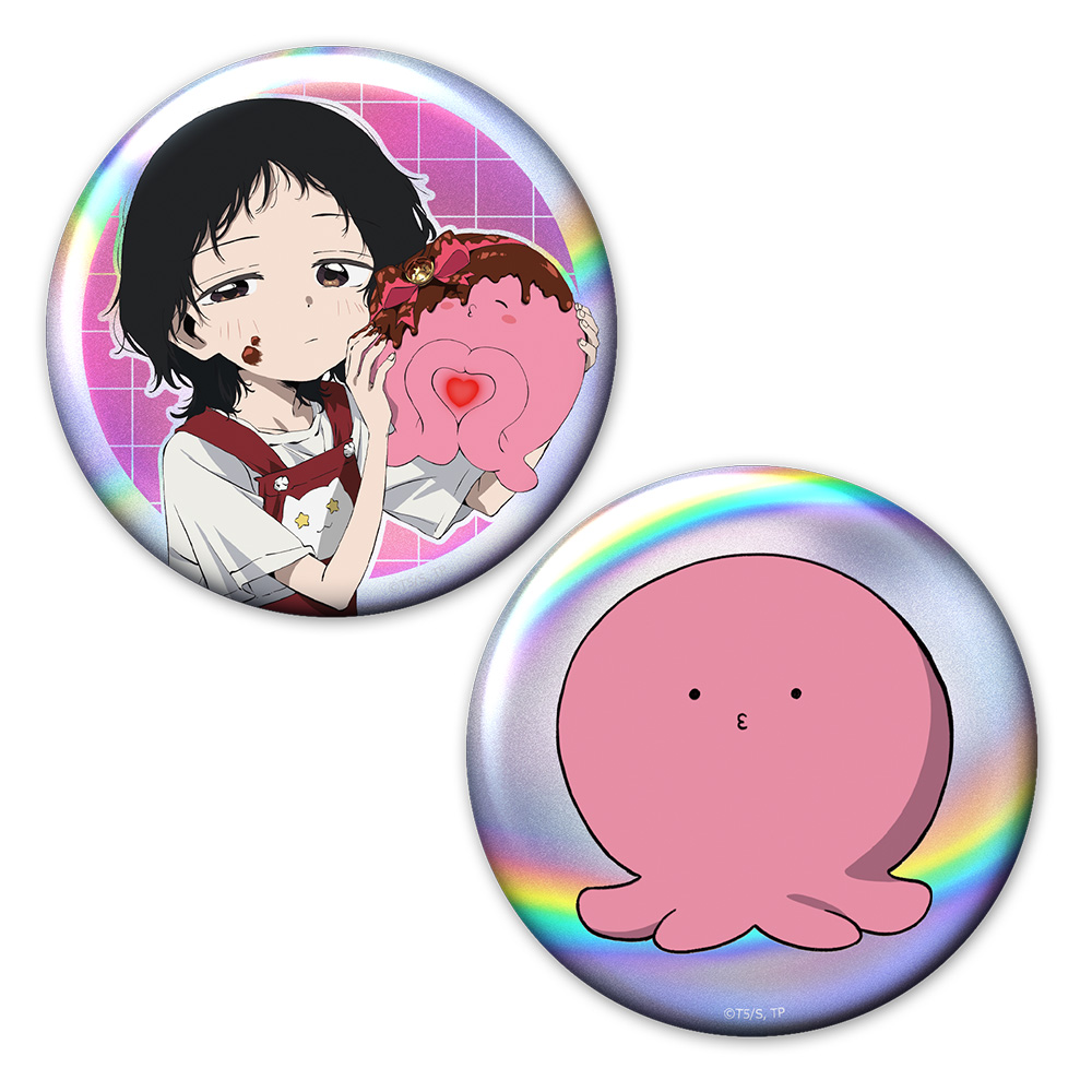 タコピーの原罪 ホログラム缶バッジ2個セット しずか&タコピー - AniSmile