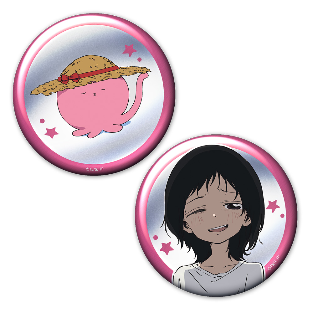 タコピーの原罪 メタリック缶バッジ2個セット タコピー&しずか - AniSmile