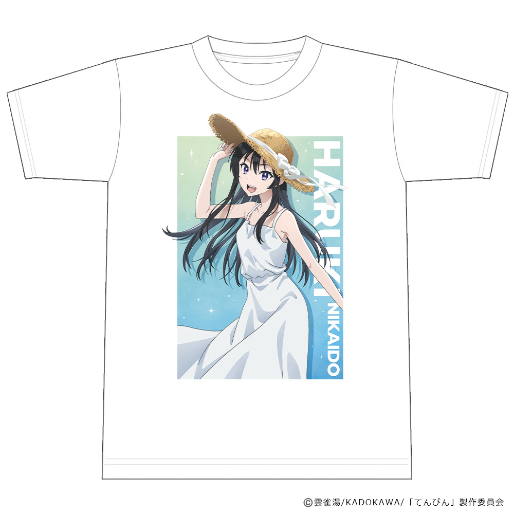 転校先の清楚可憐な美少女が、昔男子と思って一緒に遊んだ幼馴染だった件 Tシャツ 二階堂春希 ティザービジュアル夏ver. Lサイズ Image 4 | AniSmile