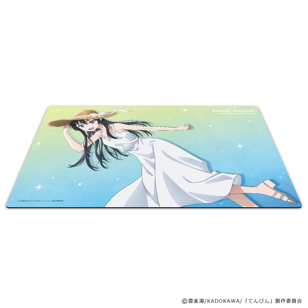 転校先の清楚可憐な美少女が、昔男子と思って一緒に遊んだ幼馴染だった件 キャラクターラバーマット 二階堂春希 ティザービジュアル夏ver. Image 2 | AniSmile