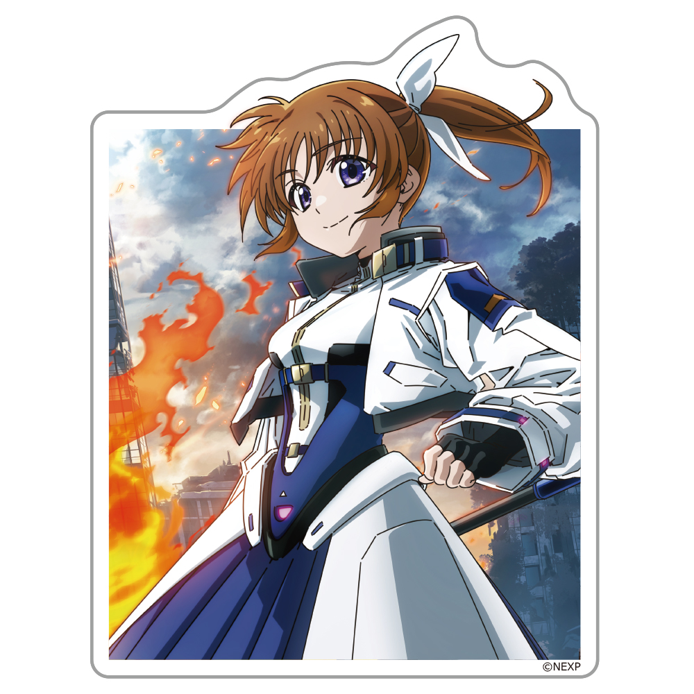 魔法少女リリカルなのは EXCEEDS Gun Blaze Vengeance ダイカットステッカー なのは - AniSmile