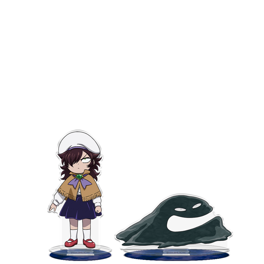 レッツゴー怪奇組 アクリルキャラスタンド シュラ子&ドッペルゲンガー - AniSmile