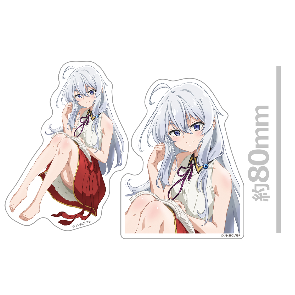 魔女の旅々 ダイカットステッカーセット イレイナ Image 3 | AniSmile