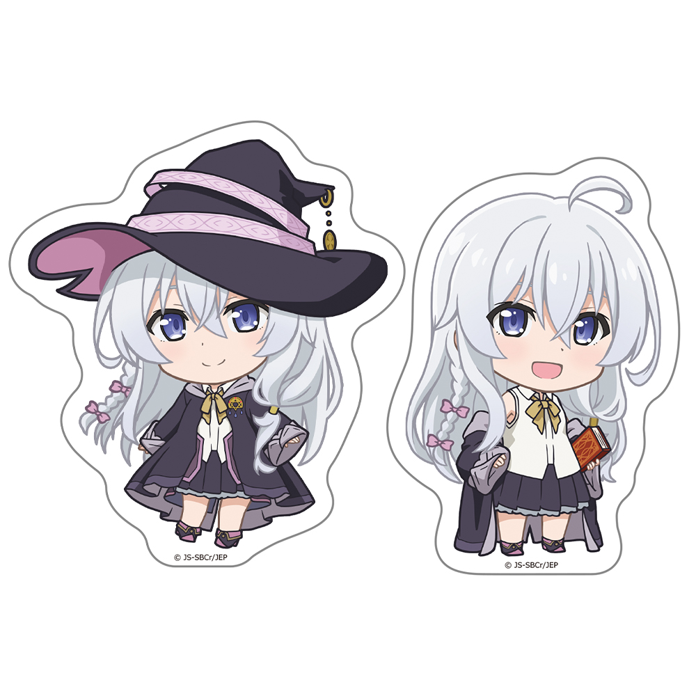 魔女の旅々 ダイカットステッカーセット イレイナ デフォルメver. Image 2 | AniSmile
