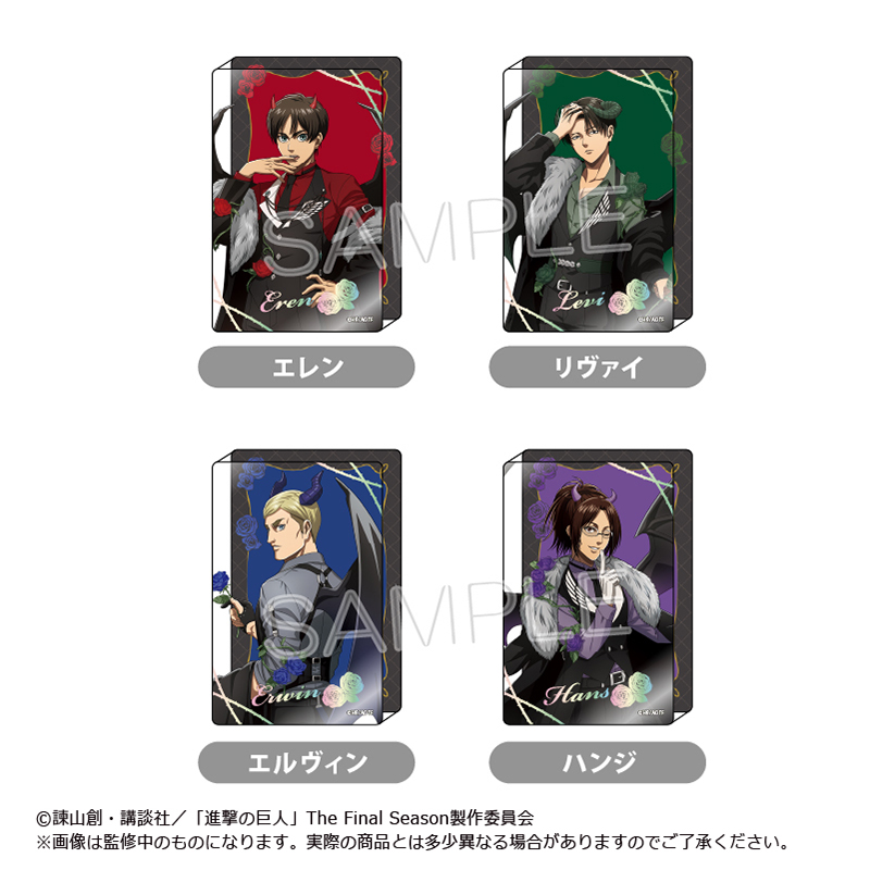 進撃の巨人 アクリルブロック DEVIL Ver. エレン - AniSmile