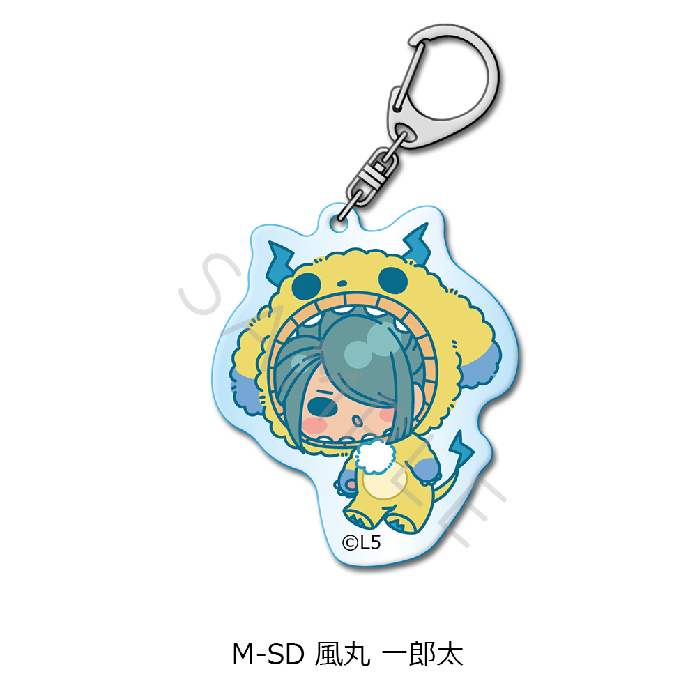 『イナズマイレブン 英雄たちのヴィクトリーロード』アクリルキーホルダー M-SD(風丸 一郎太) - AniSmile