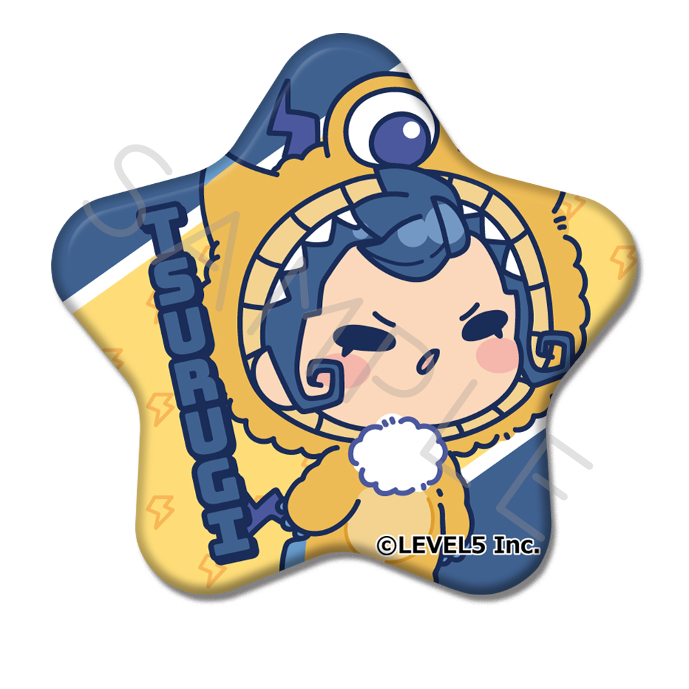『イナズマイレブン 英雄たちのヴィクトリーロード』星形缶バッジ M-SJ(剣城 京介) Image 2 | AniSmile