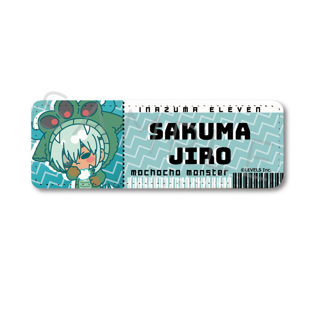 『イナズマイレブン 英雄たちのヴィクトリーロード』レザーバッジ(ロング) M-SF(佐久間 次郎) Image 2 | AniSmile