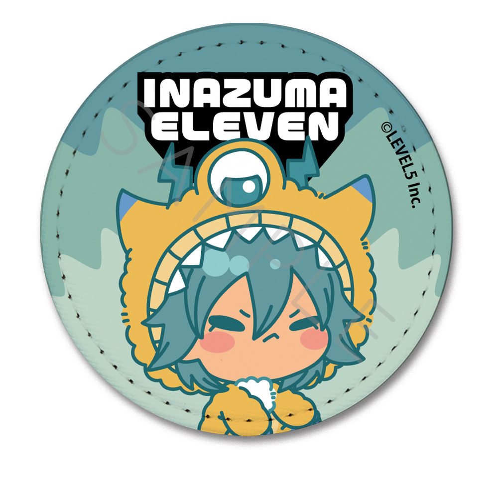 『イナズマイレブン 英雄たちのヴィクトリーロード』レザーバッジ(丸形) M-SM(狩屋 マサキ) - AniSmile