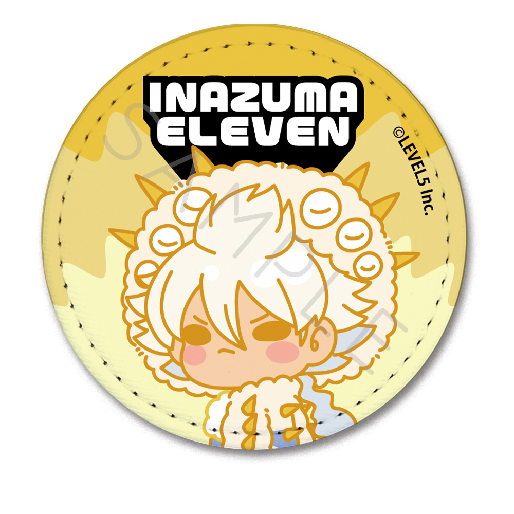 『イナズマイレブン 英雄たちのヴィクトリーロード』レザーバッジ(丸形) M-SN(白竜) Image 2 | AniSmile