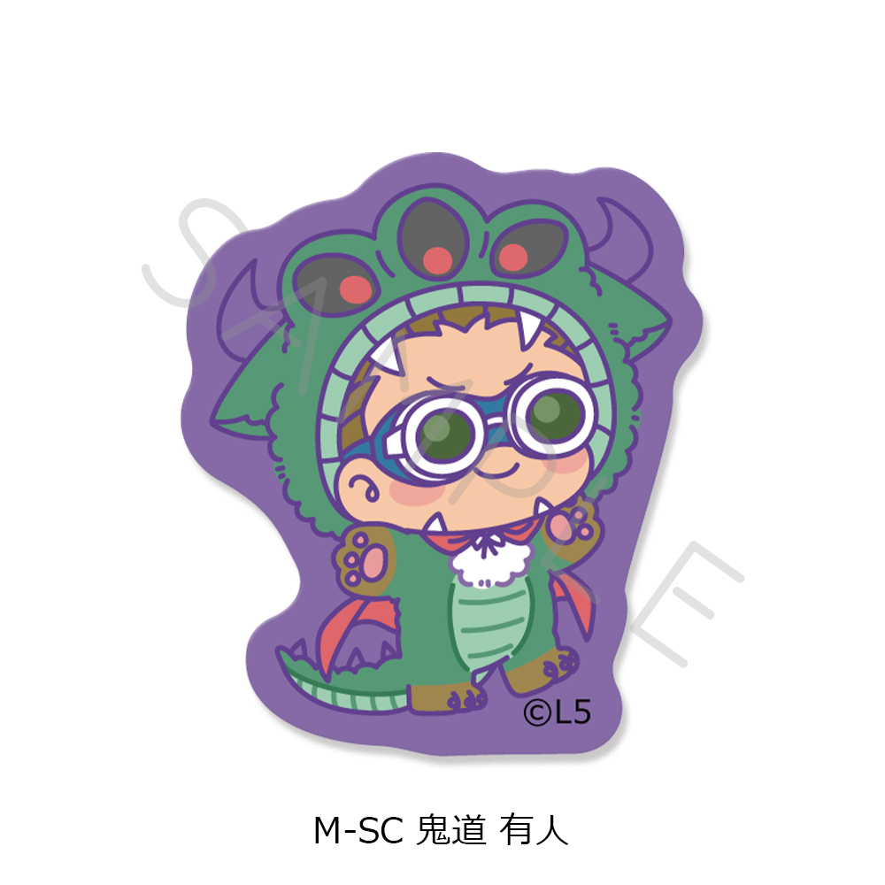 『イナズマイレブン 英雄たちのヴィクトリーロード』クリアダイカットステッカー M-SC(鬼道 有人) - AniSmile