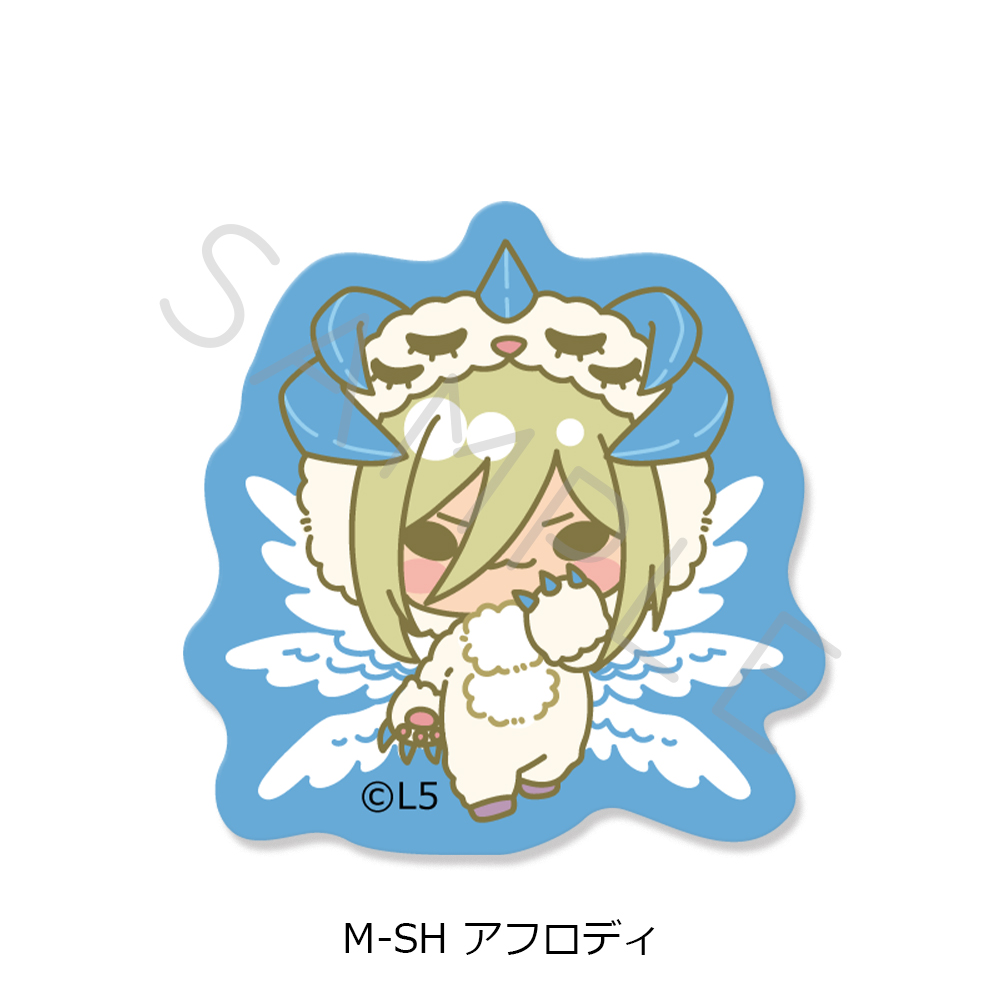 『イナズマイレブン 英雄たちのヴィクトリーロード』クリアダイカットステッカー M-SH(アフロディ) 图片 2 | AniSmile