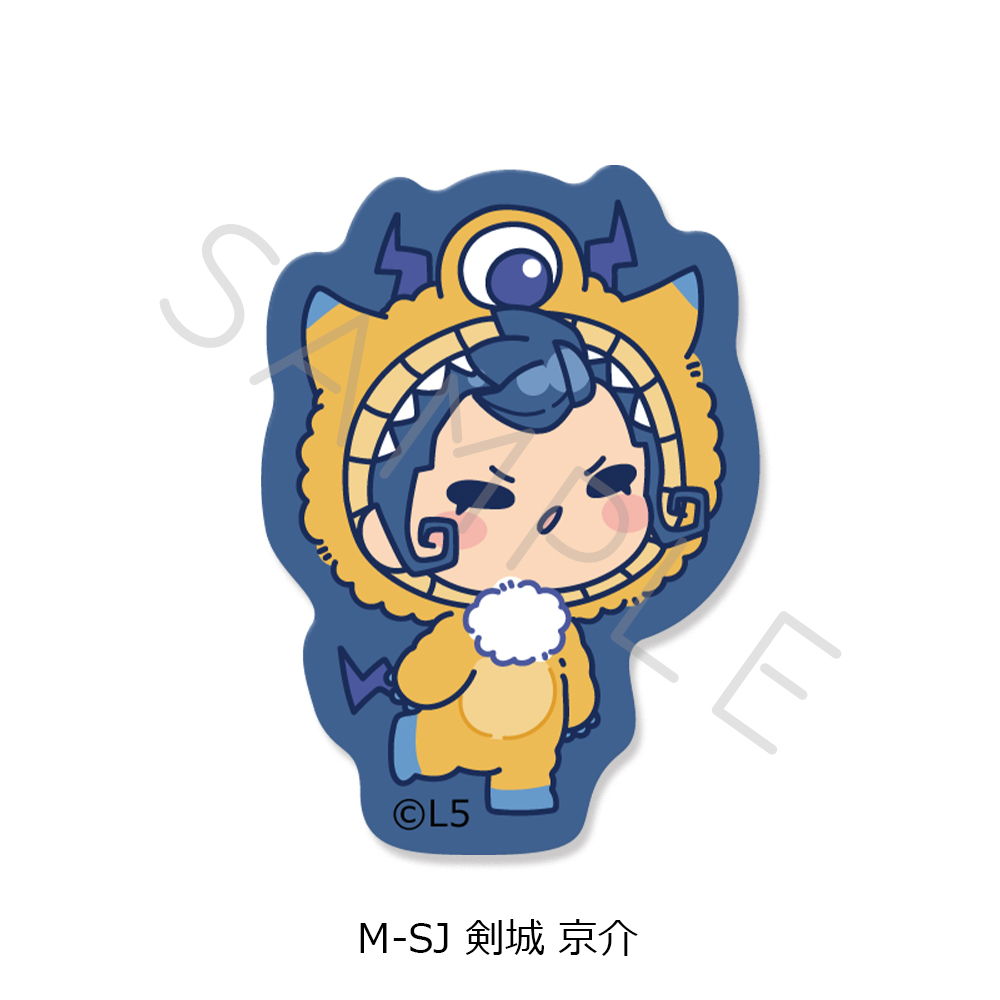 『イナズマイレブン 英雄たちのヴィクトリーロード』クリアダイカットステッカー M-SJ(剣城 京介) 图片 2 | AniSmile