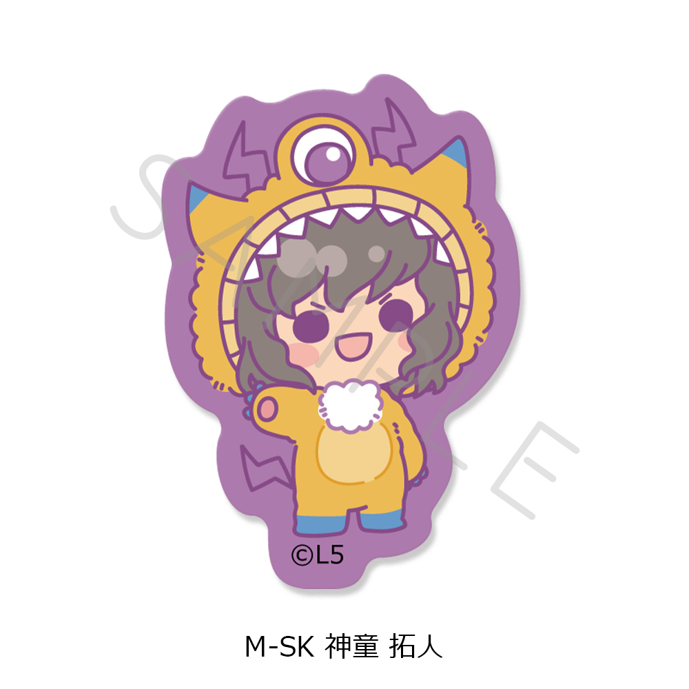 『イナズマイレブン 英雄たちのヴィクトリーロード』クリアダイカットステッカー M-SK(神童 拓人) - AniSmile