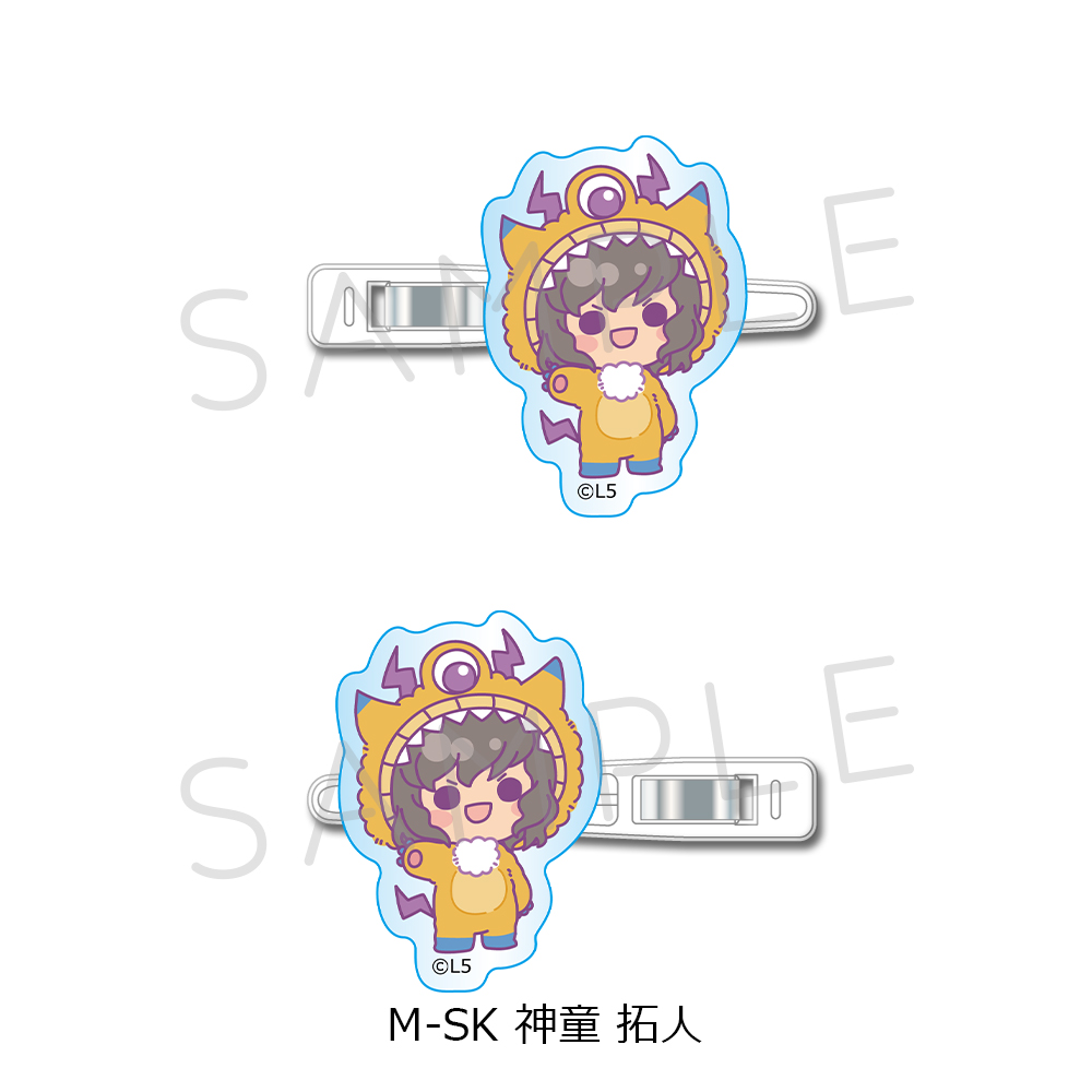 『イナズマイレブン 英雄たちのヴィクトリーロード』前髪クリップ M-SK(神童 拓人) - AniSmile