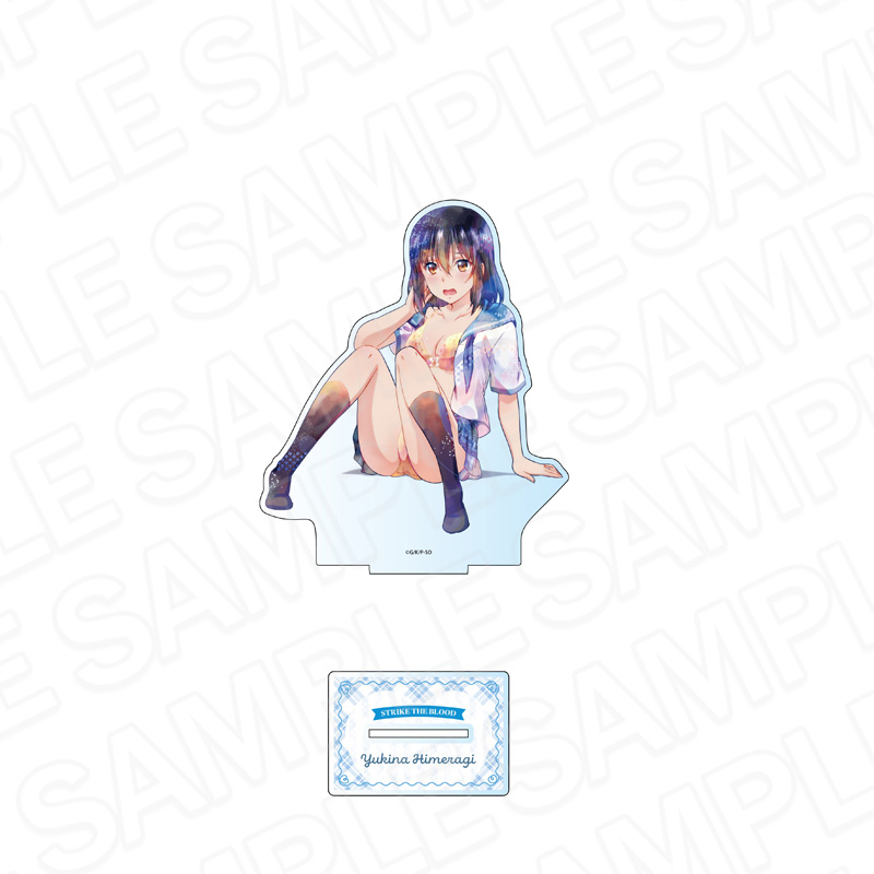 ストライク・ザ・ブラッドFINAL デカアクリルスタンド PALE TONE series 姫柊 雪菜 尻もち ver. - AniSmile