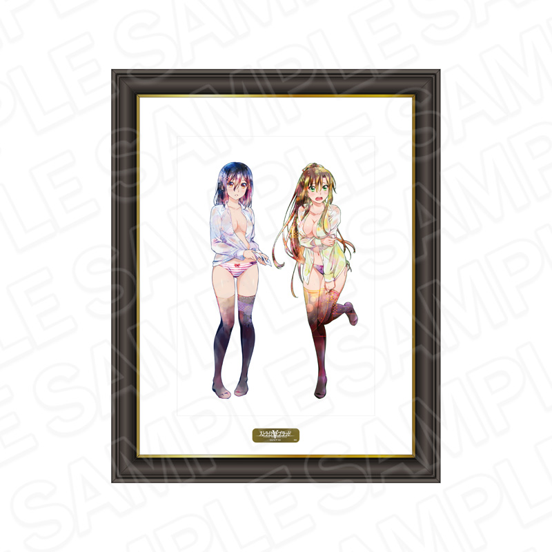 ストライク・ザ・ブラッドFINAL メモリアルアート PALE TONE series 雪菜&紗矢華 Yシャツ ver. - AniSmile