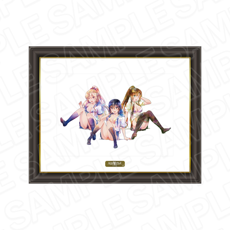 ストライク・ザ・ブラッドFINAL メモリアルアート PALE TONE series 雪菜&浅葱&紗矢華 尻もち ver. - AniSmile