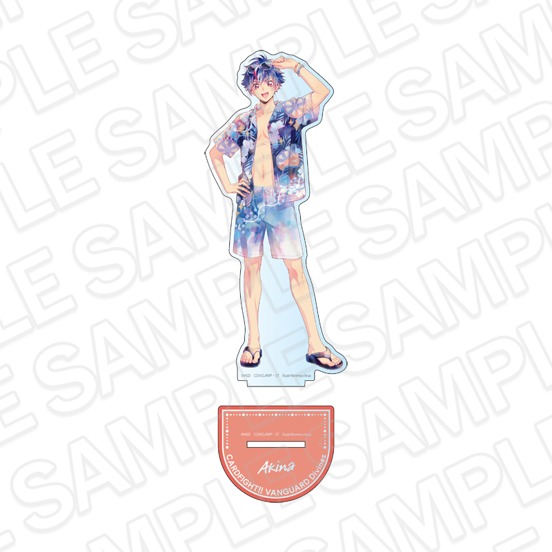 カードファイト!! ヴァンガード Divinez デラックス決勝編 デカアクリルスタンド PALE TONE series 明導アキナ バカンス ver. - AniSmile