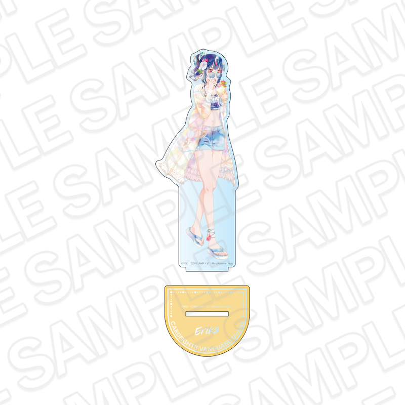 カードファイト!! ヴァンガード Divinez デラックス決勝編 デカアクリルスタンド PALE TONE series 明星エリカ バカンス ver. - AniSmile