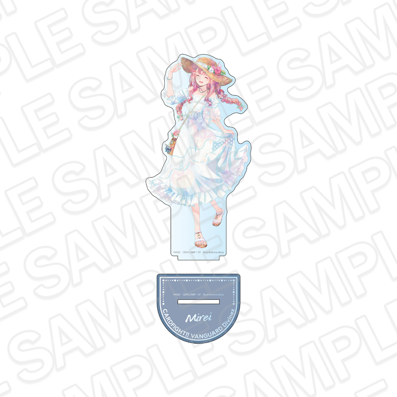 カードファイト!! ヴァンガード Divinez デラックス決勝編 デカアクリルスタンド PALE TONE series 御薬袋ミレイ バカンス ver. - AniSmile
