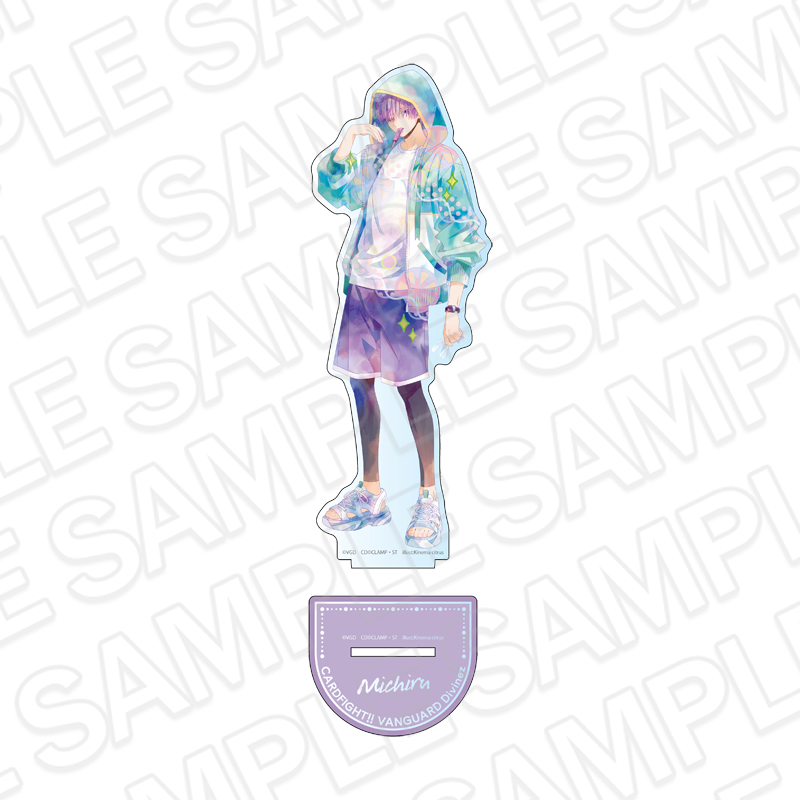カードファイト!! ヴァンガード Divinez デラックス決勝編 デカアクリルスタンド PALE TONE series 廻間ミチル バカンス ver. - AniSmile