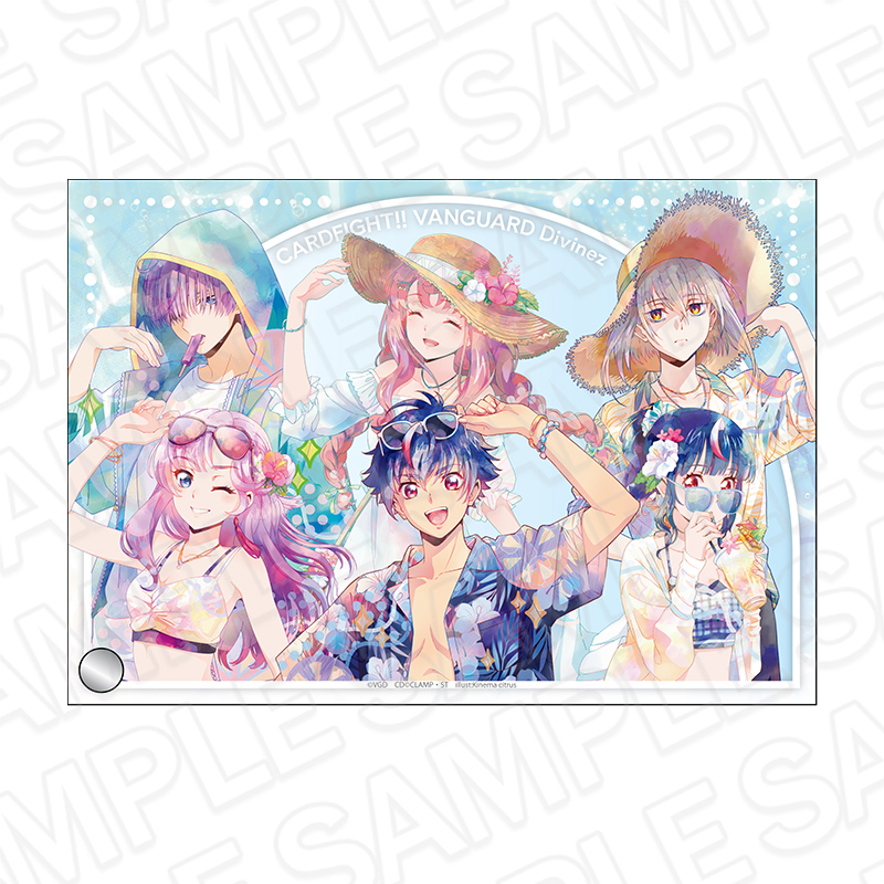 カードファイト!! ヴァンガード Divinez デラックス決勝編 ミニアクリルアート PALE TONE series バカンス ver. - AniSmile