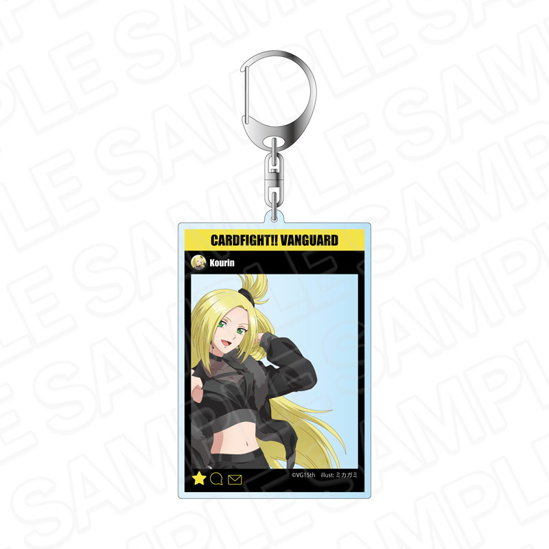 カードファイト!! ヴァンガード SNS風アクリルキーホルダー コーリン アイドル ver. - AniSmile