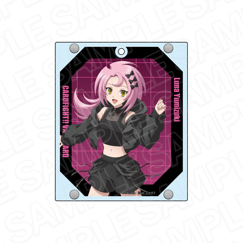 カードファイト!! ヴァンガード アクリルパスケース 弓月ルーナ アイドル ver. - AniSmile