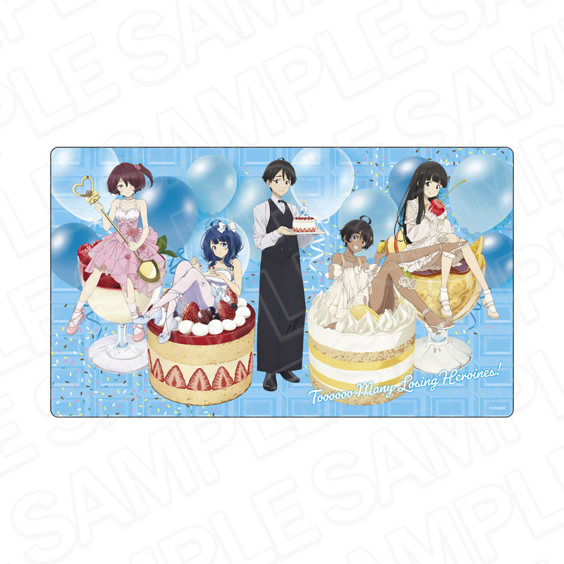 負けヒロインが多すぎる! ラバーデスクマット 2nd Anniversary スイーツ ver. - AniSmile