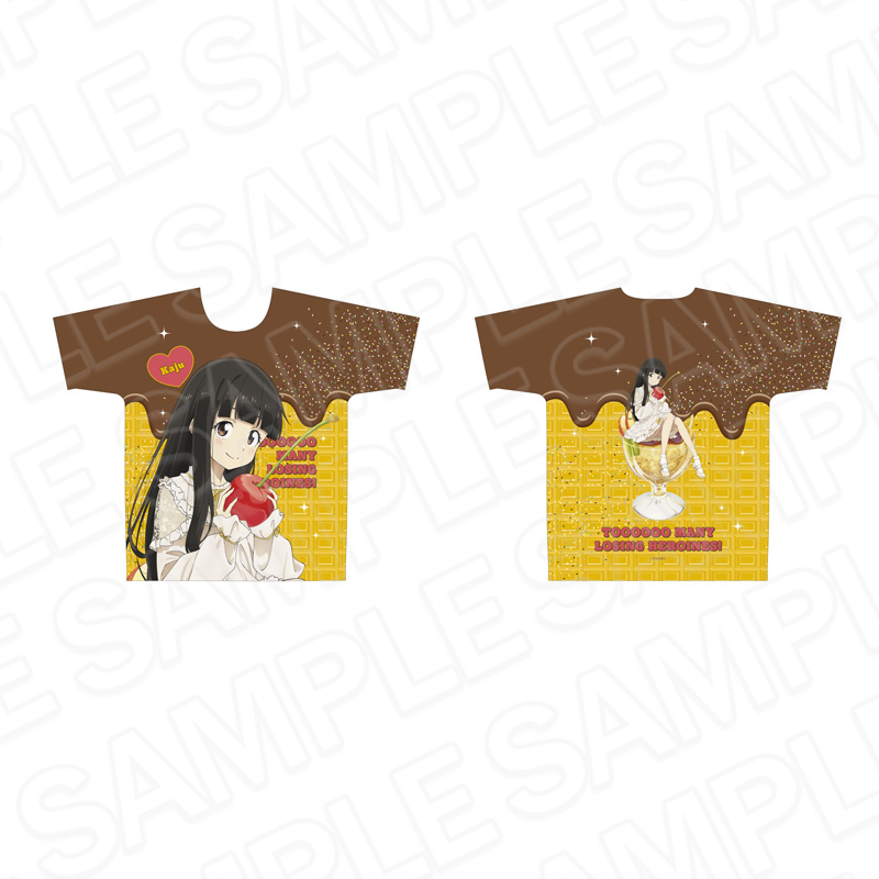 負けヒロインが多すぎる! フルグラフィックTシャツ 温水佳樹 2nd Anniversary スイーツ ver. - AniSmile