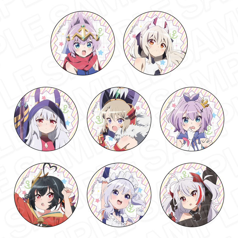 アズールレーン びそくぜんしんっ!にっ!! ホログラムカンバッジ(ランダム) - AniSmile